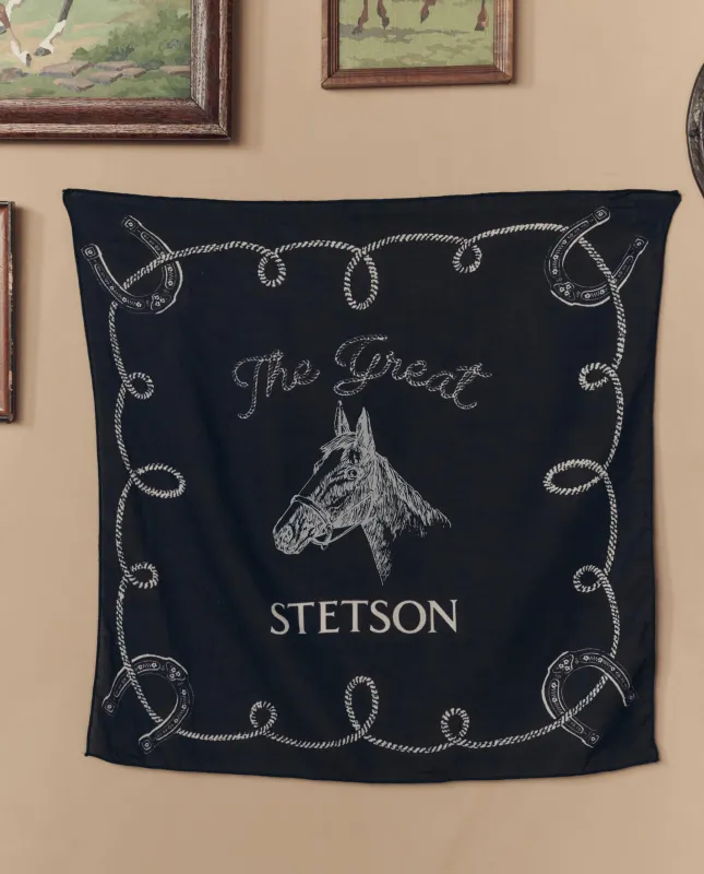 The Stetson Western Bandana. -- Navy sold by THE GREAT.