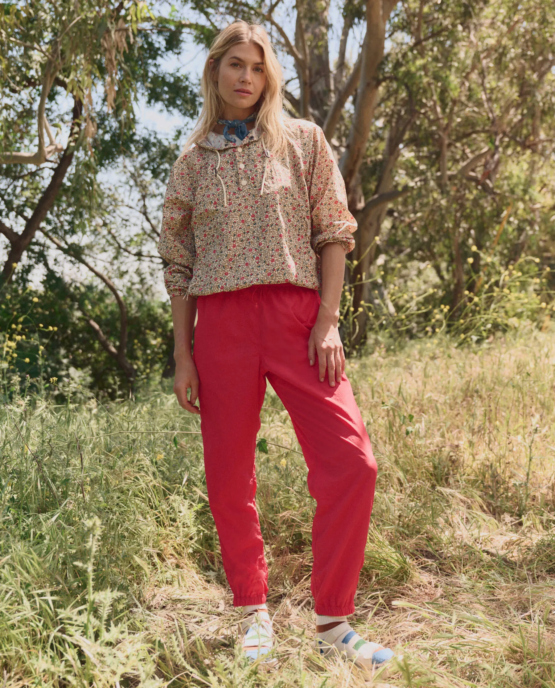 The Trailhead Pullover. -- Sprouting Floral sold by THE GREAT. product image thumbnail 4