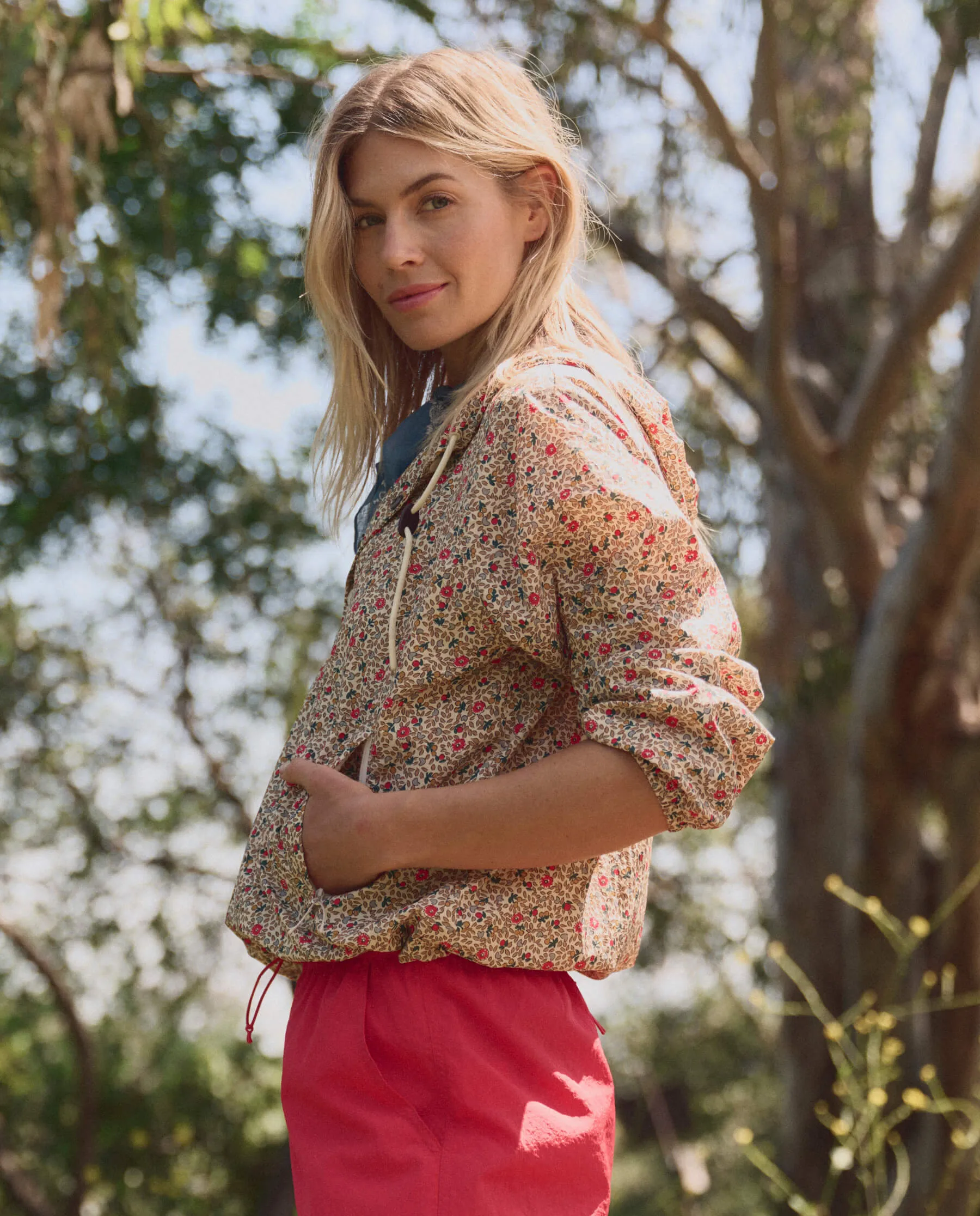 The Trailhead Pullover. -- Sprouting Floral sold by THE GREAT. product image thumbnail 2