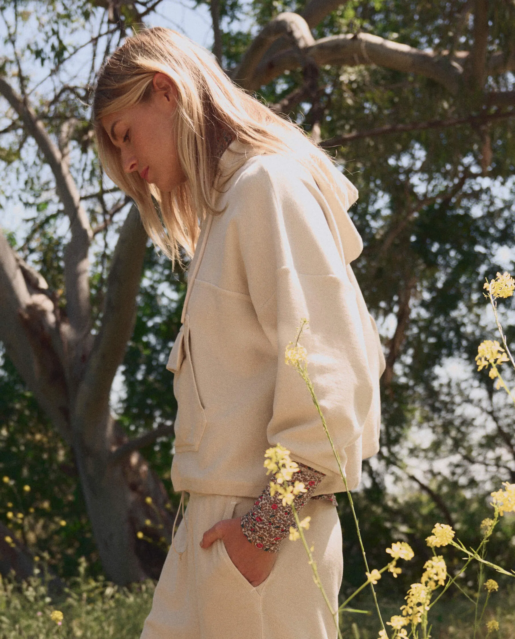 The Basecamp Pullover. -- Oatmilk sold by THE GREAT. product image thumbnail 4