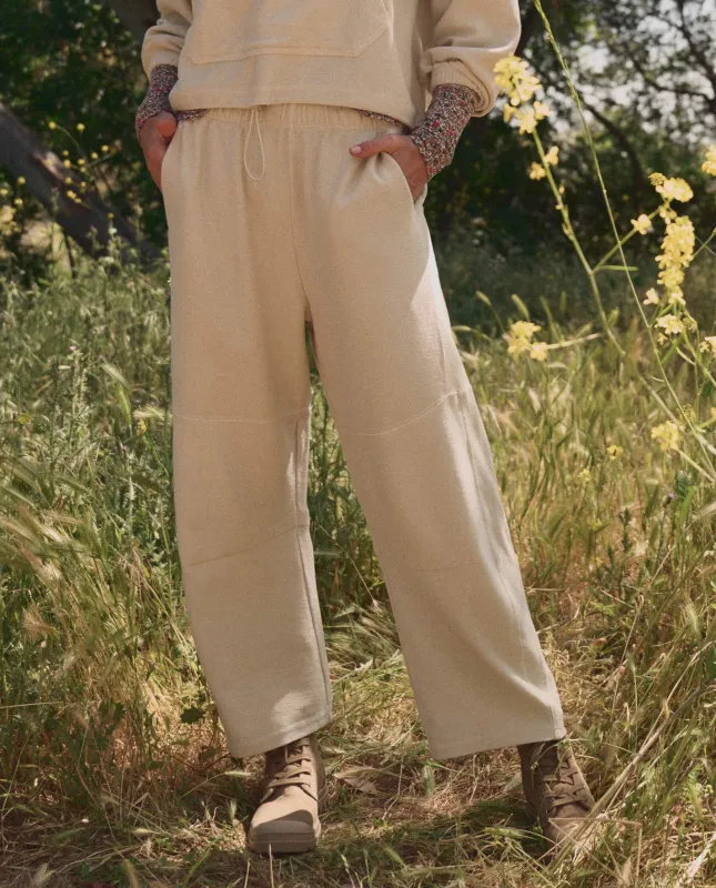 The Roam Sweatpant. -- Oatmilk made by THE GREAT.