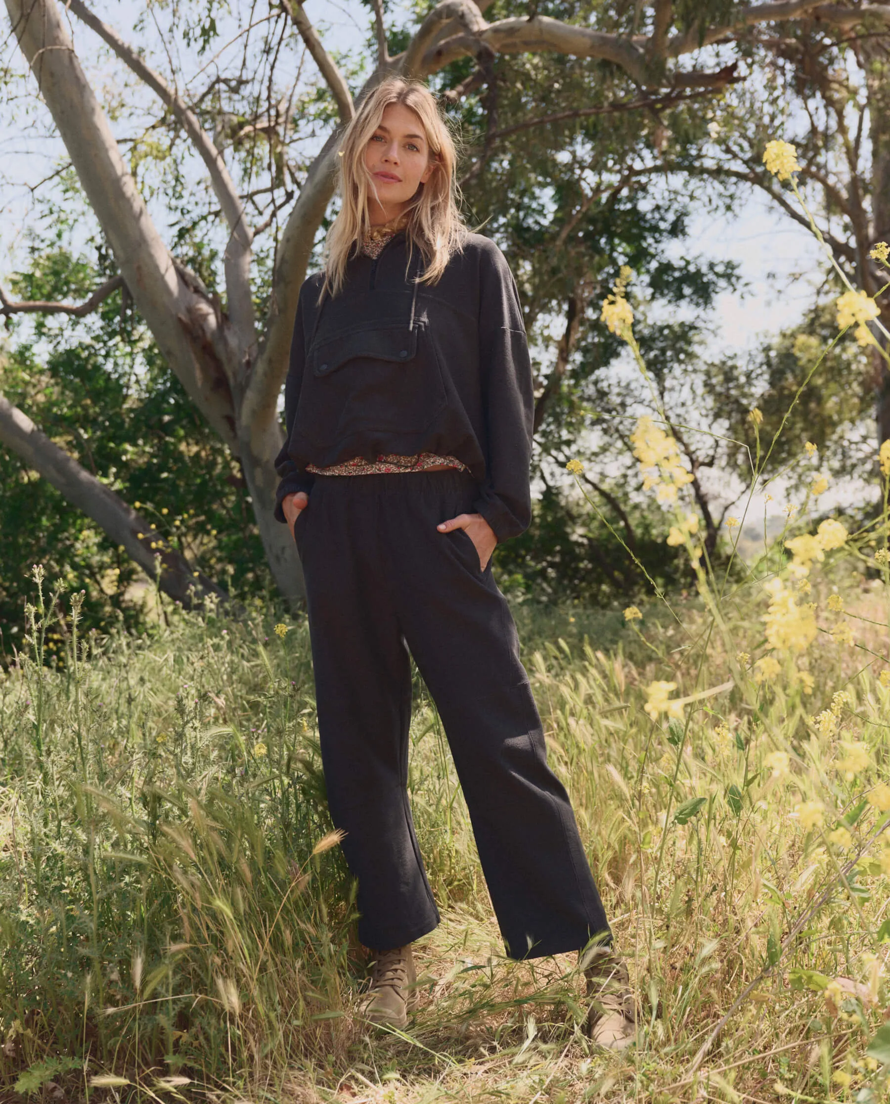 The Basecamp Pullover. -- Washed Black sold by THE GREAT. product image thumbnail 2