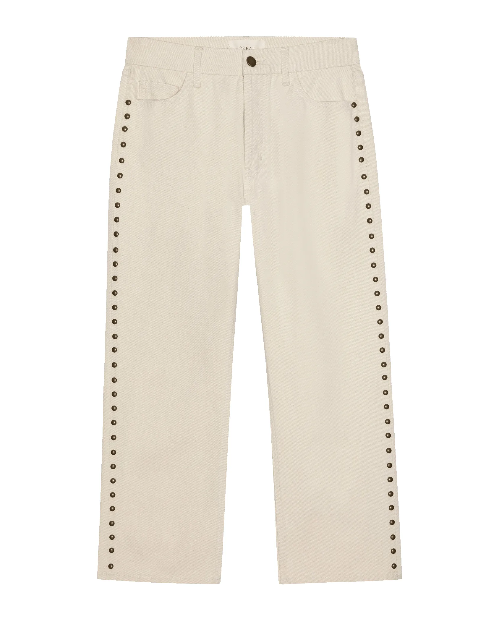 The Studded Wayne Jean. -- Natural sold by THE GREAT. product image thumbnail 5