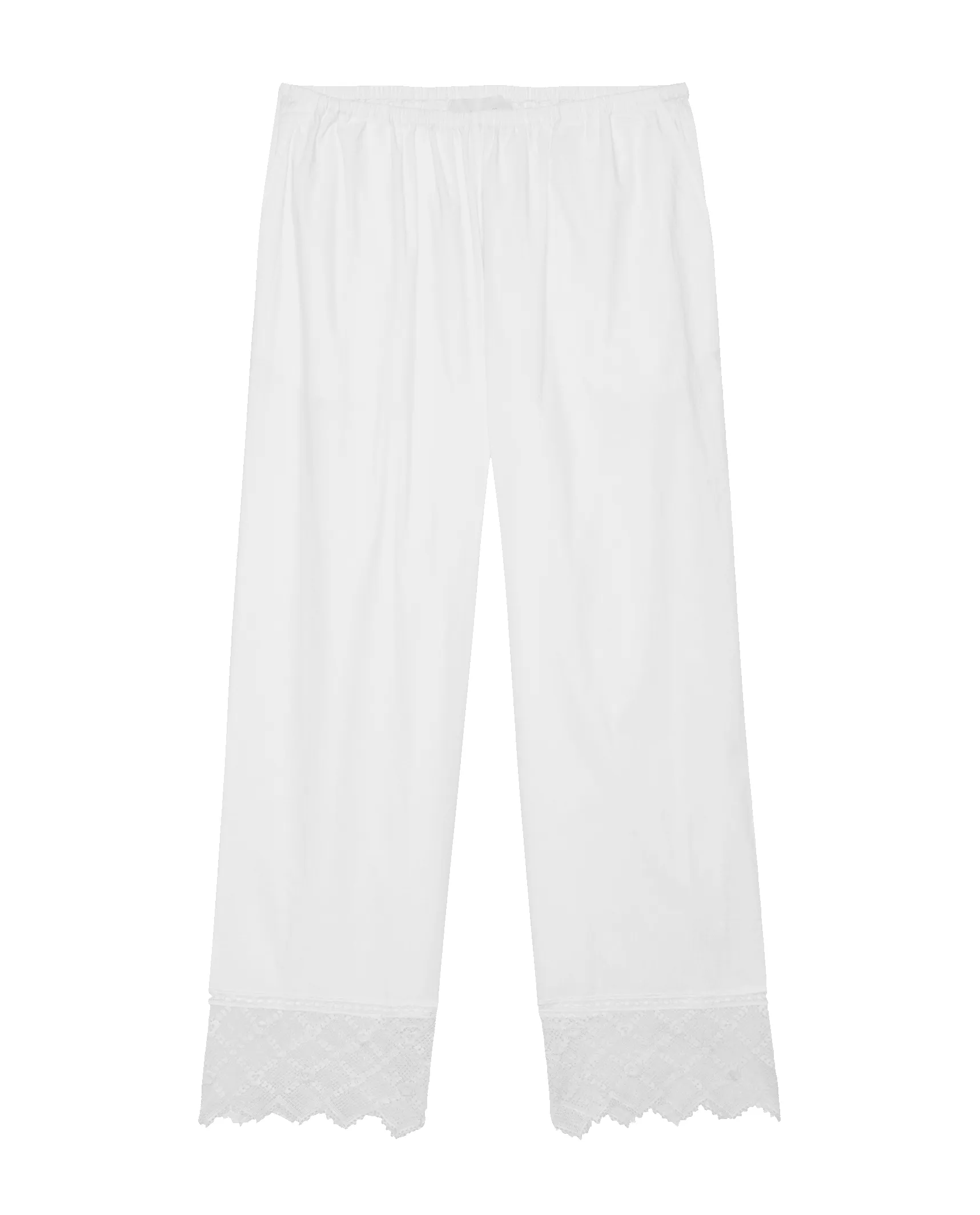 The Rosette Crochet Pant. -- Cream sold by THE GREAT. product image thumbnail 5