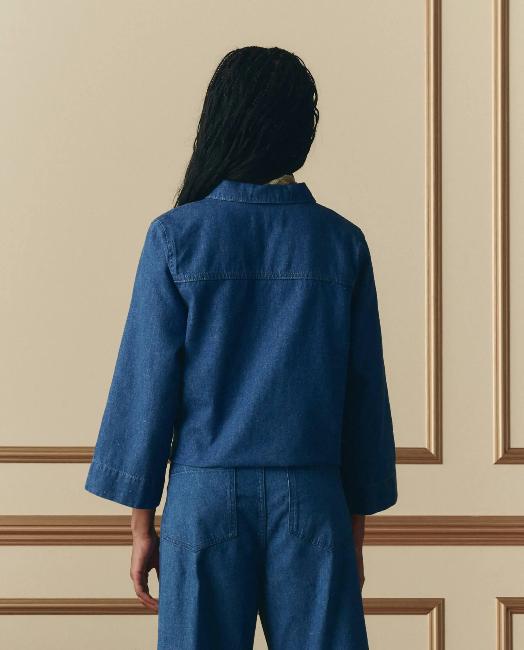 The Orchard Top. -- Harbor Wash sold by THE GREAT. product image thumbnail 3