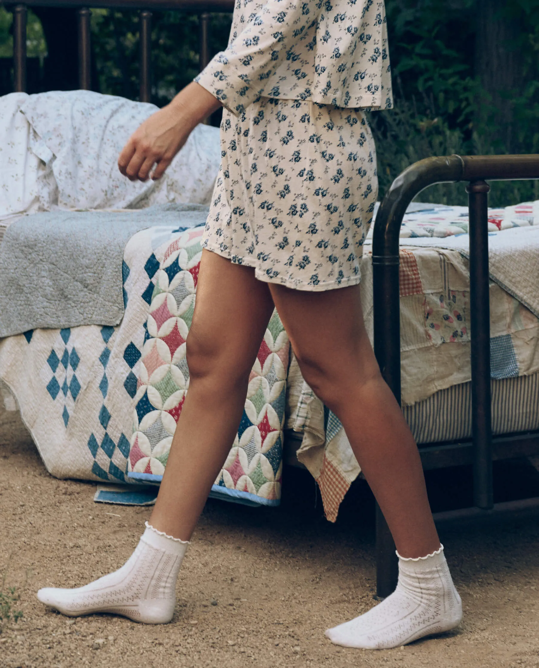 The Jersey Boxer Short. -- Indigo Rose sold by THE GREAT. product image thumbnail 3