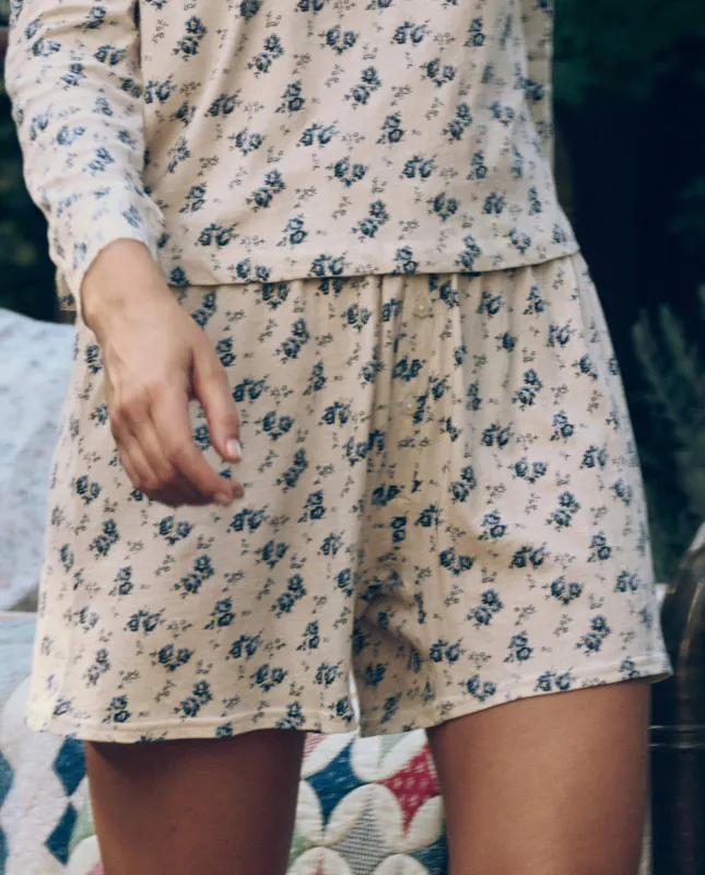 The Jersey Boxer Short. -- Indigo Rose made by THE GREAT.