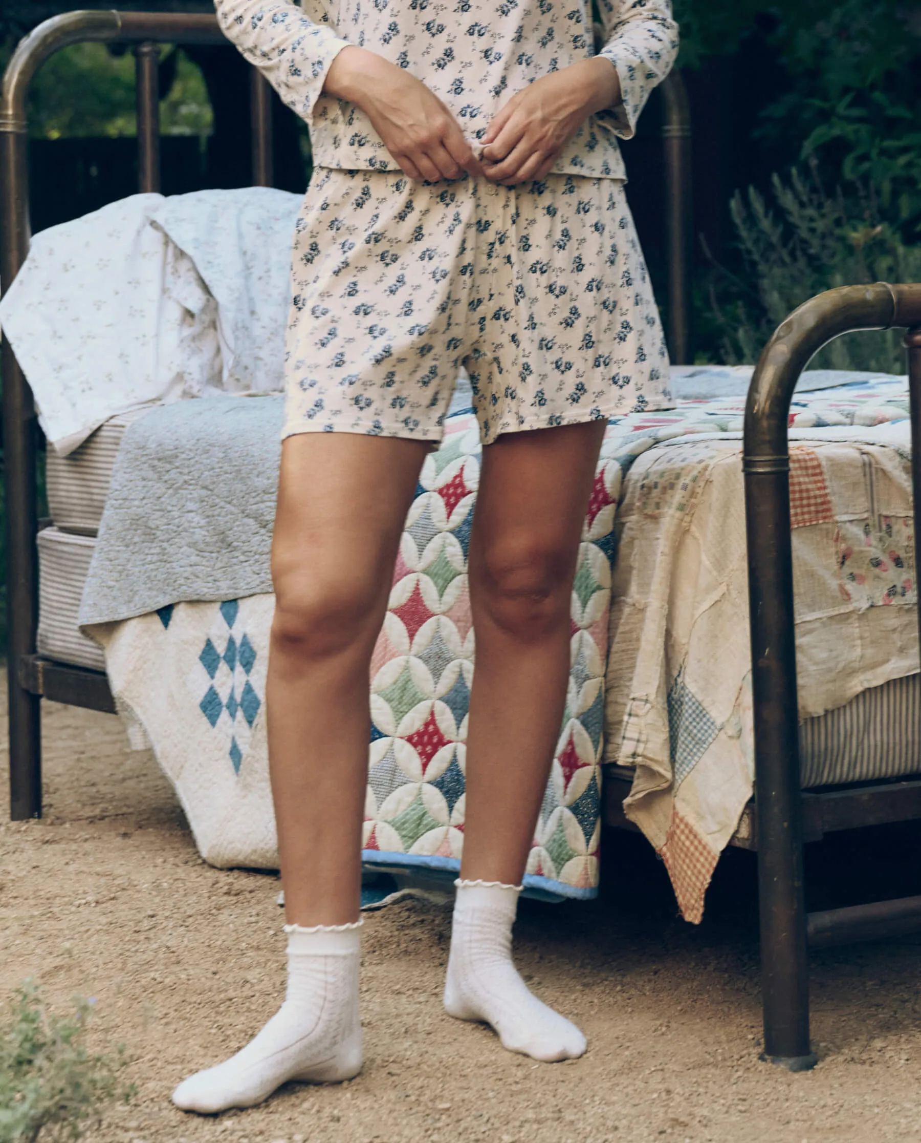 The Jersey Boxer Short. -- Indigo Rose sold by THE GREAT. product image thumbnail 2