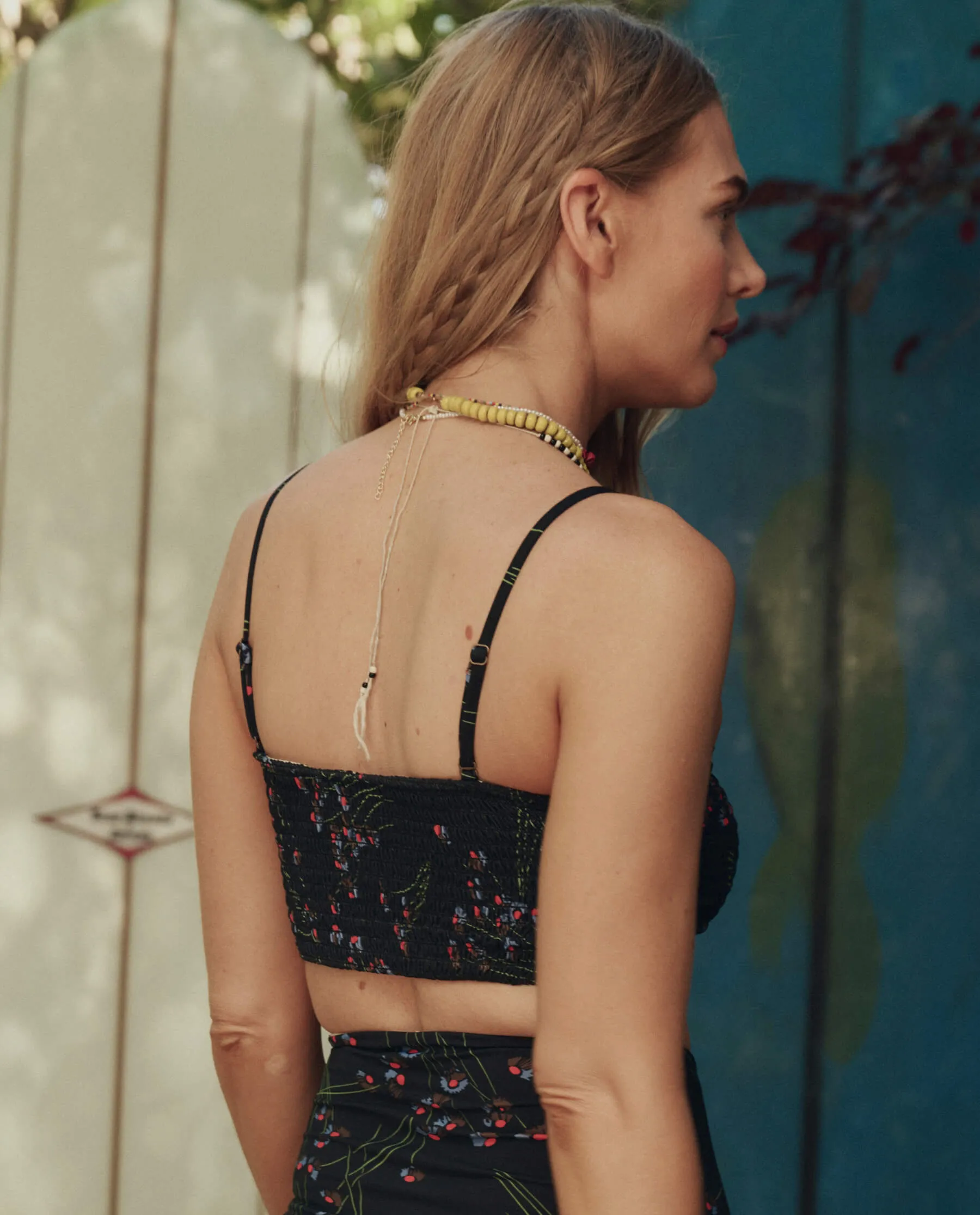 The Reversible Cinched Bandeau. -- Windblown Bouquet sold by THE GREAT. product image thumbnail 5