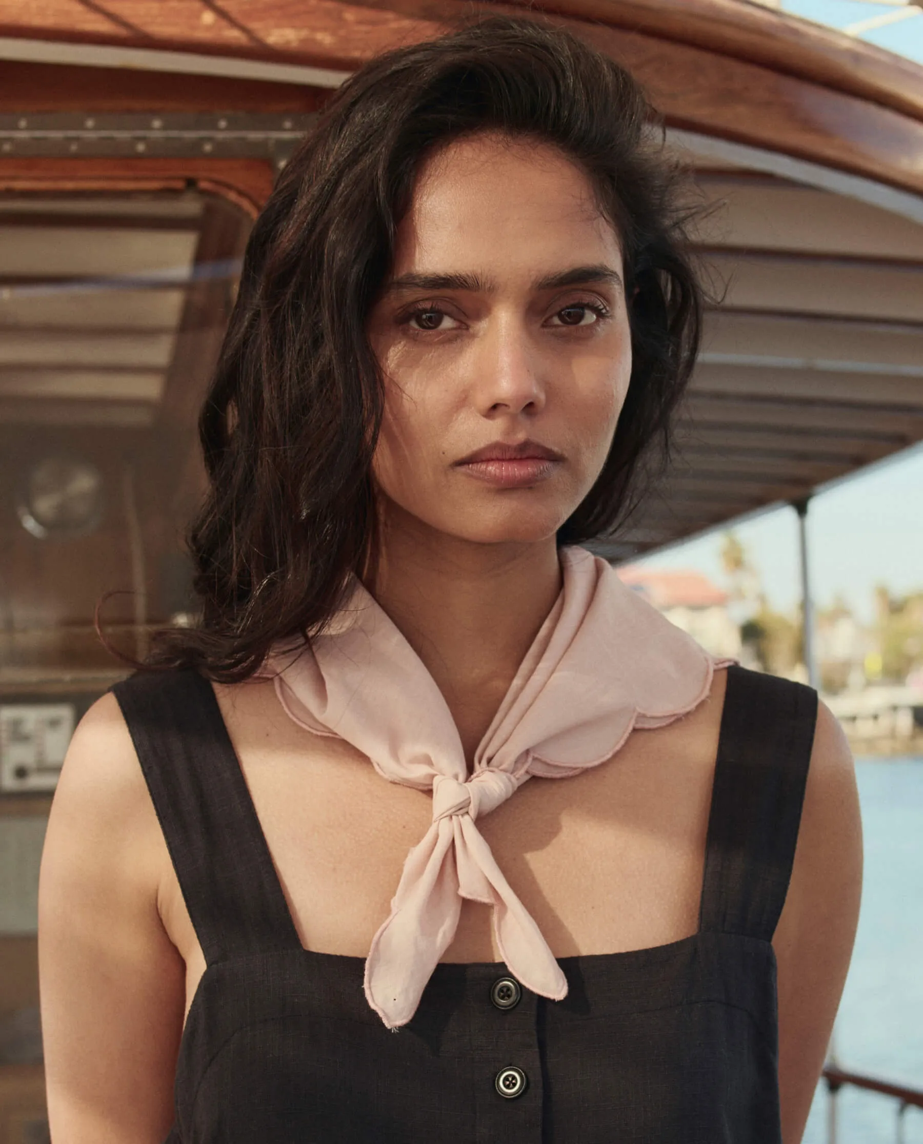 The Scalloped Bandana. -- Petal sold by THE GREAT. product image thumbnail 2