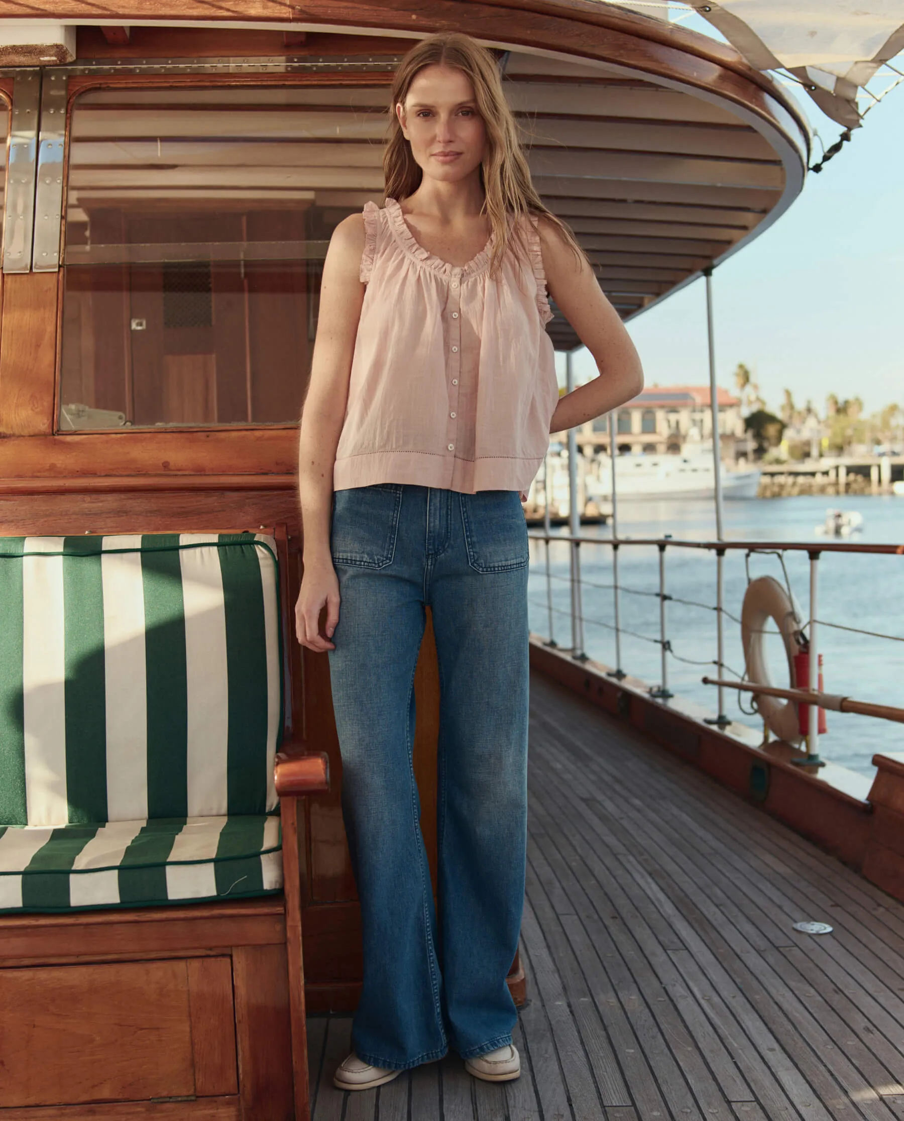 The Vignette Top. -- Petal sold by THE GREAT. product image thumbnail 5