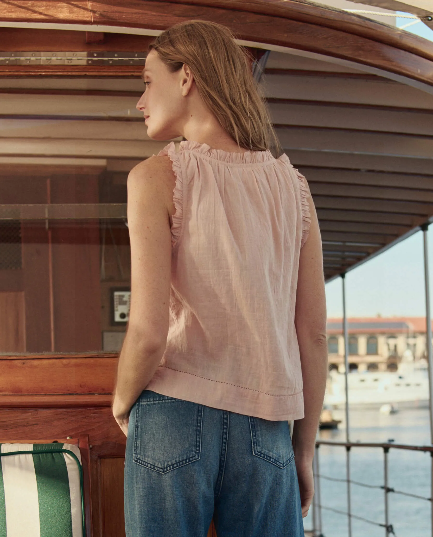 The Vignette Top. -- Petal sold by THE GREAT. product image thumbnail 4