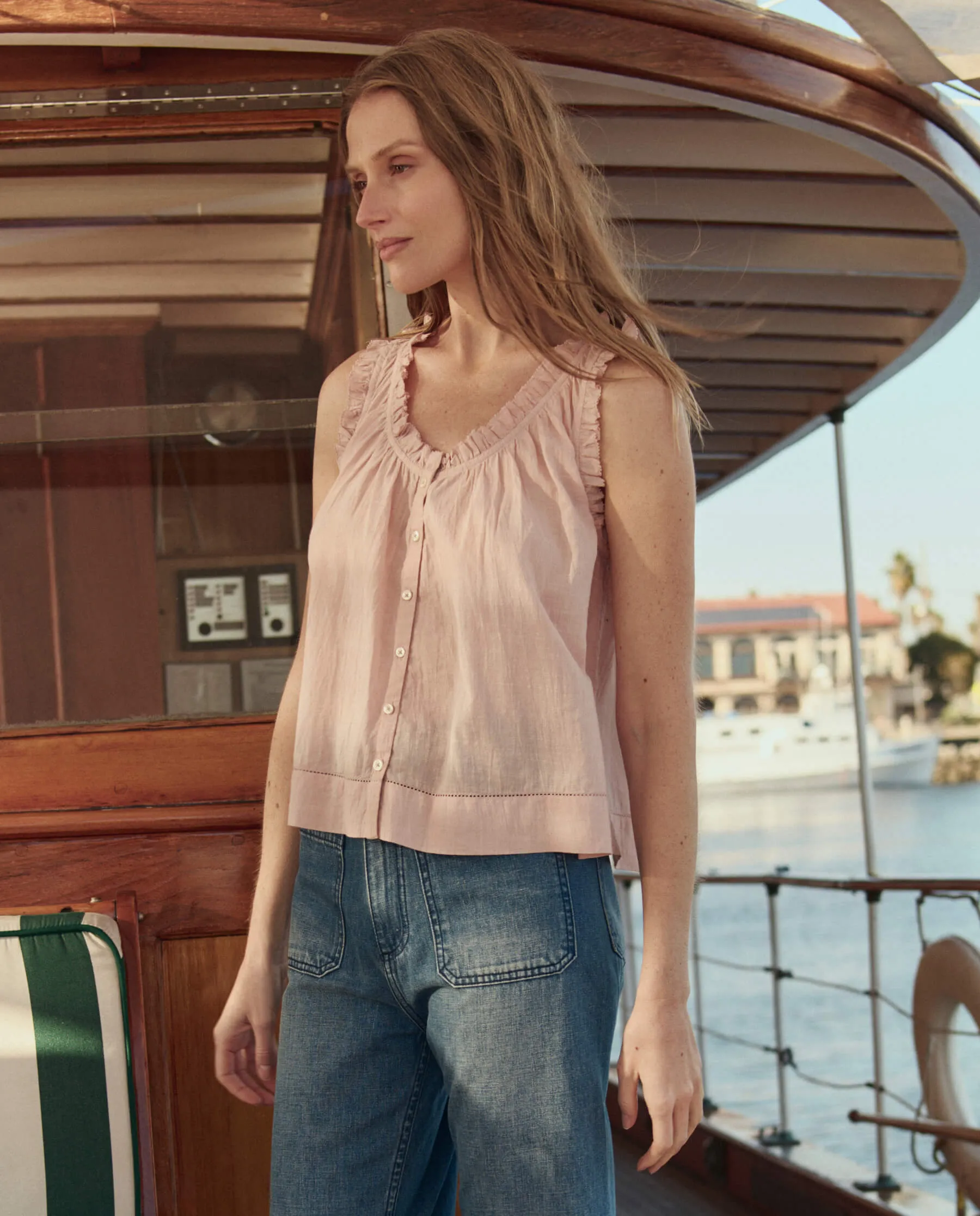 The Vignette Top. -- Petal sold by THE GREAT. product image thumbnail 3