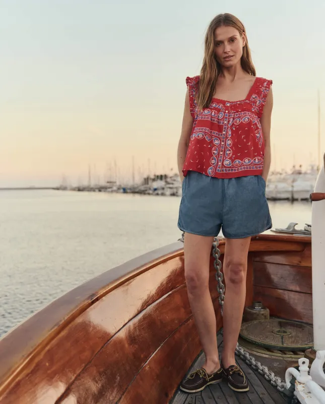 The Dolphin Short. -- Shoreline Wash made by THE GREAT.