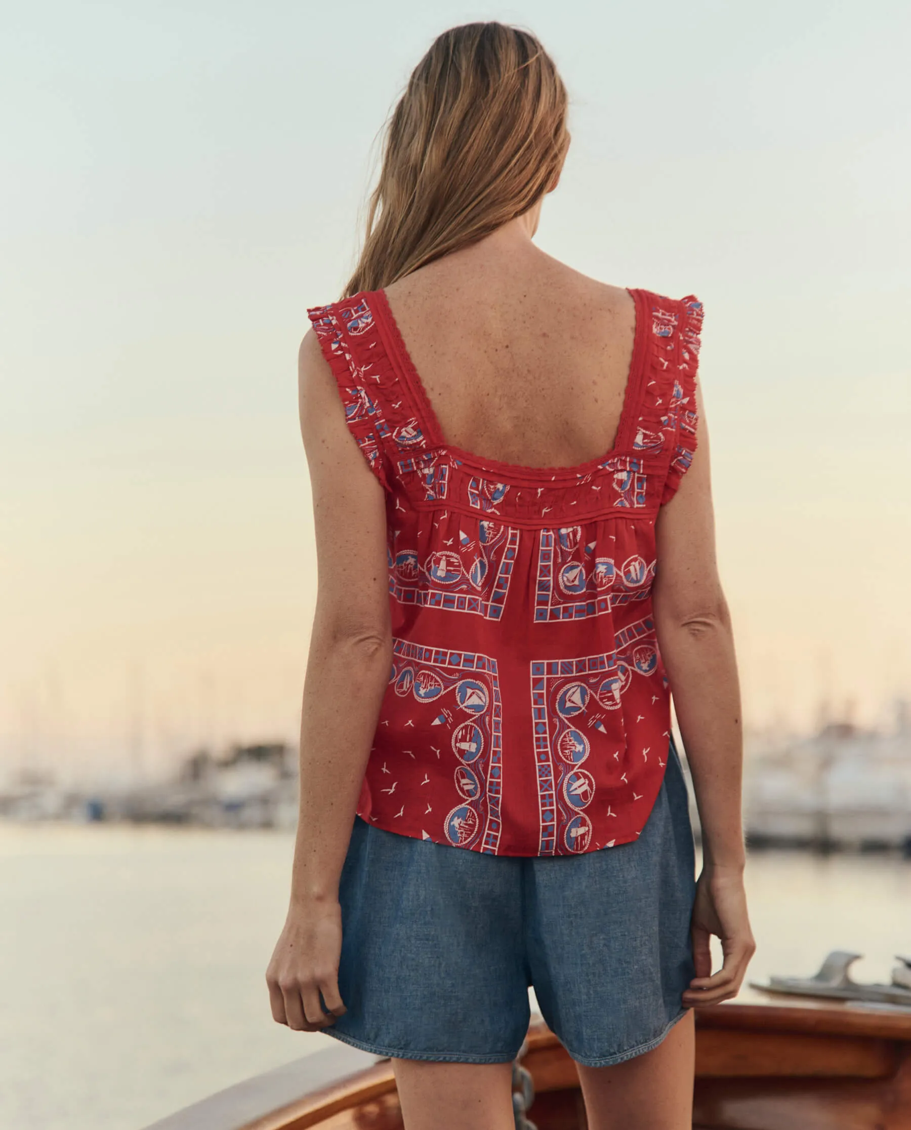 The Dolphin Short. -- Shoreline Wash sold by THE GREAT. product image thumbnail 5