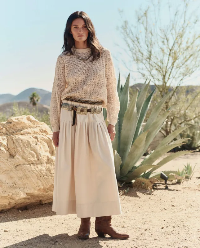 The Crochet Pullover. -- Natural made by THE GREAT.