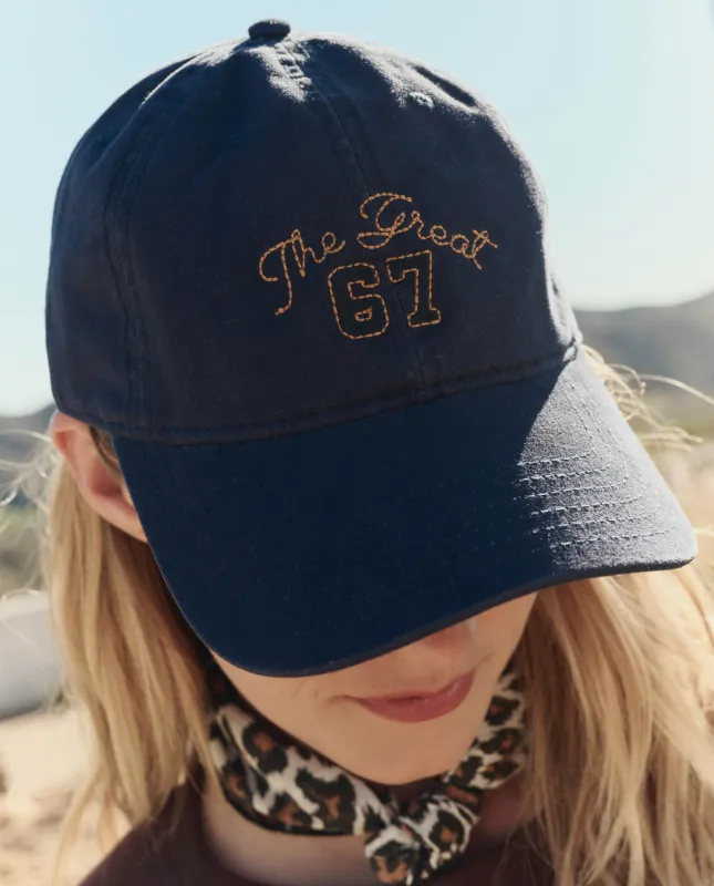 The Baseball Hat. -- Navy made by THE GREAT.