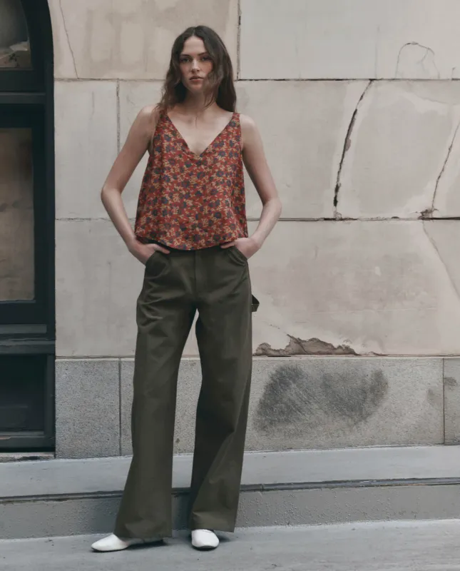 The Mill Pant. -- Olive made by THE GREAT.