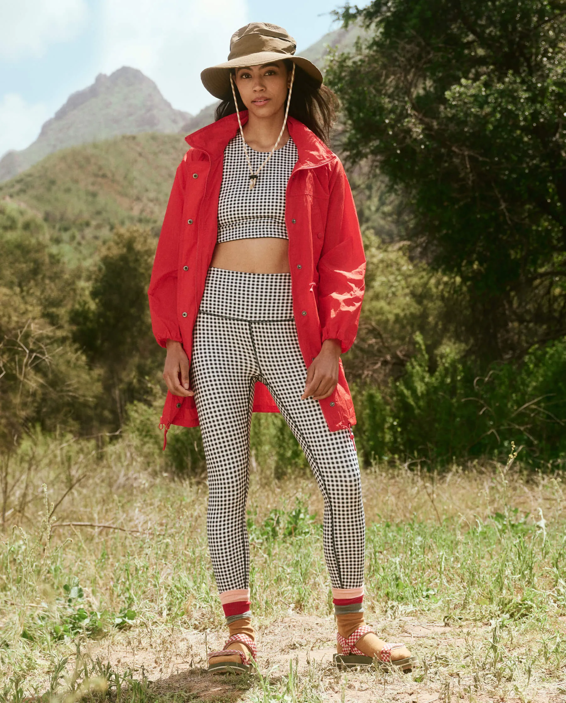 The Great + Eddie Bauer The Wind Breaker. -- Pimento sold by THE GREAT. product image thumbnail 3