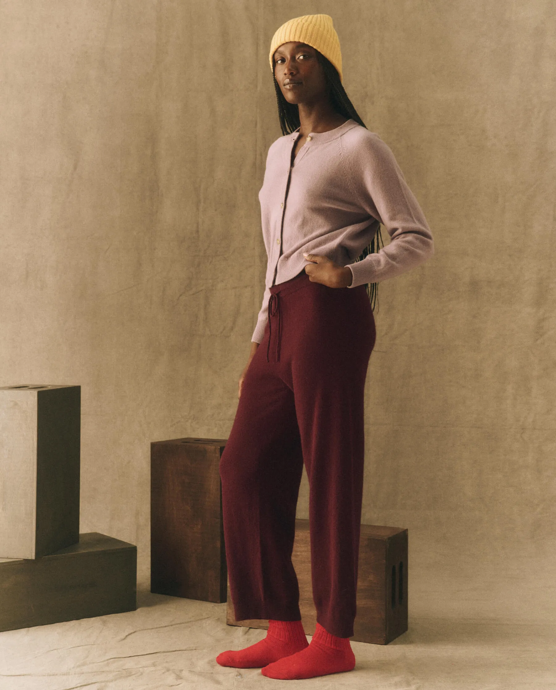 The Tiny Cardigan. -- Sugar Plum sold by THE GREAT. product image thumbnail 3