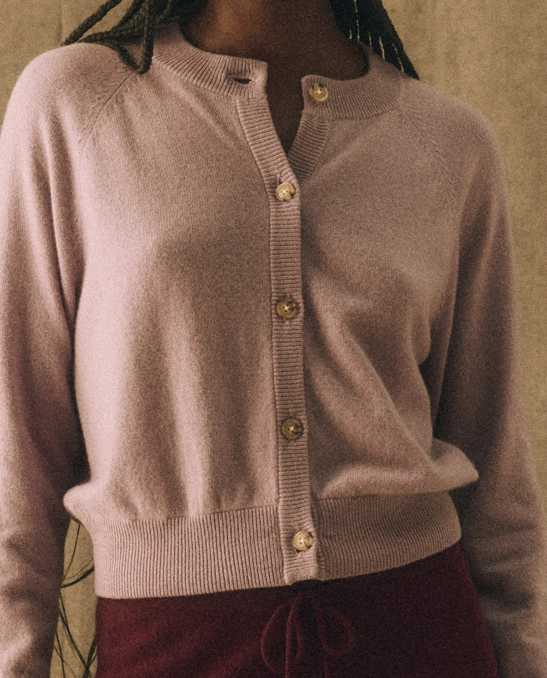 The Tiny Cardigan. -- Sugar Plum sold by THE GREAT. product image thumbnail 2