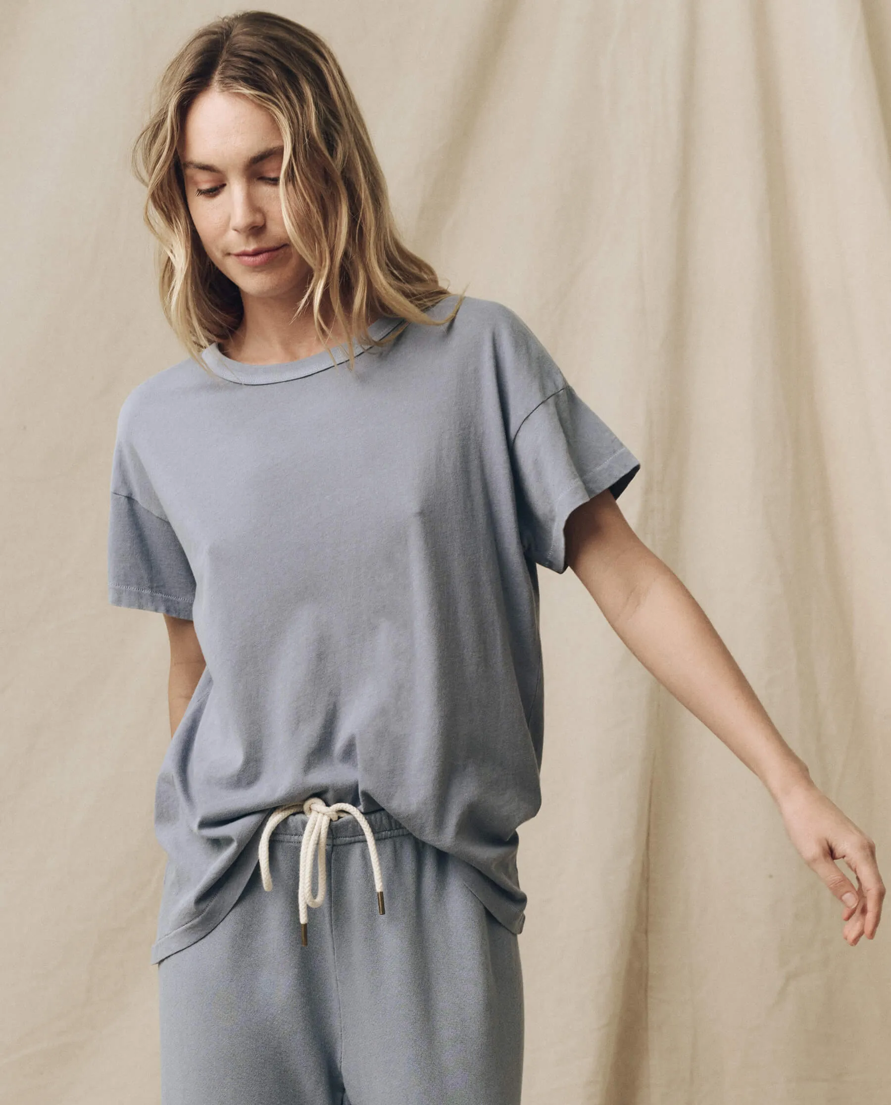 The Boxy Crew. Solid -- Big Sky sold by THE GREAT.