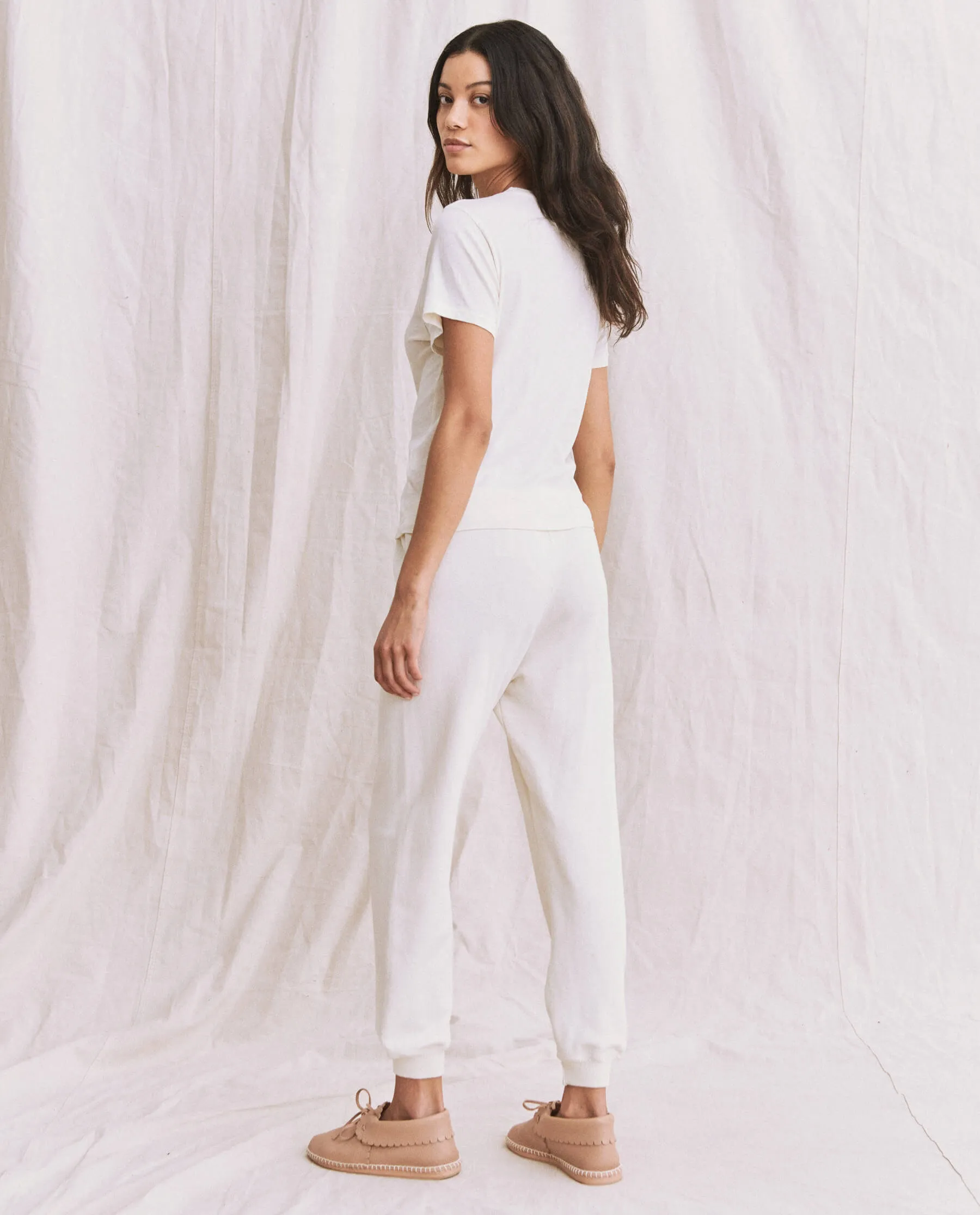 The Little Tee. -- Washed White sold by THE GREAT. product image thumbnail 3