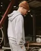 The Men's Gym Drawstring Hoodie. -- Varsity Grey sold by THE GREAT.