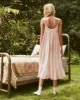 The Ruffle Tank Night Dress. -- Slumber Stripe sold by THE GREAT.