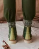 The Red Wing Heritage Boot. -- Army Green Colorblock sold by THE GREAT.