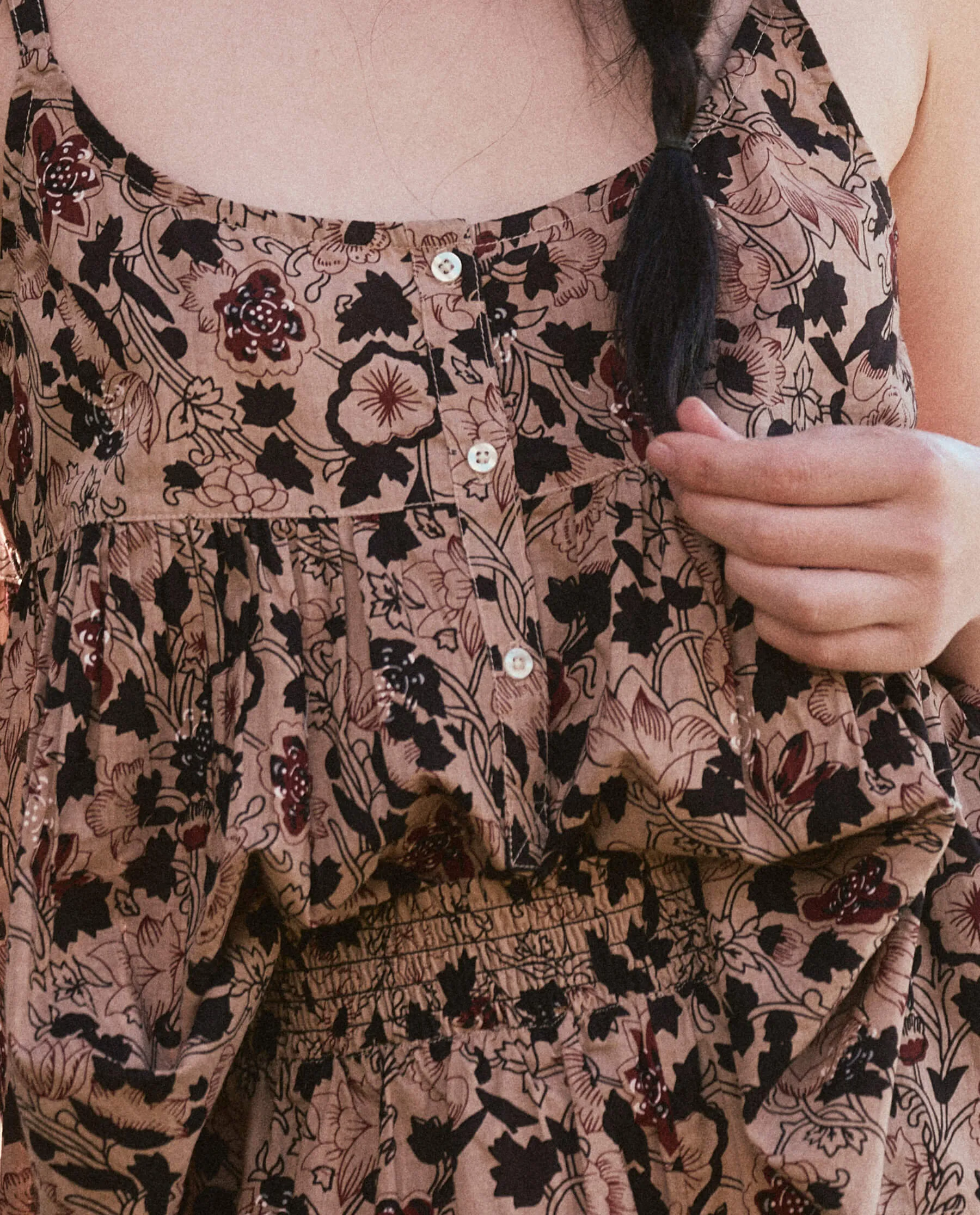 The Nightime Cami. -- Canyon Floral sold by THE GREAT. product image thumbnail 4