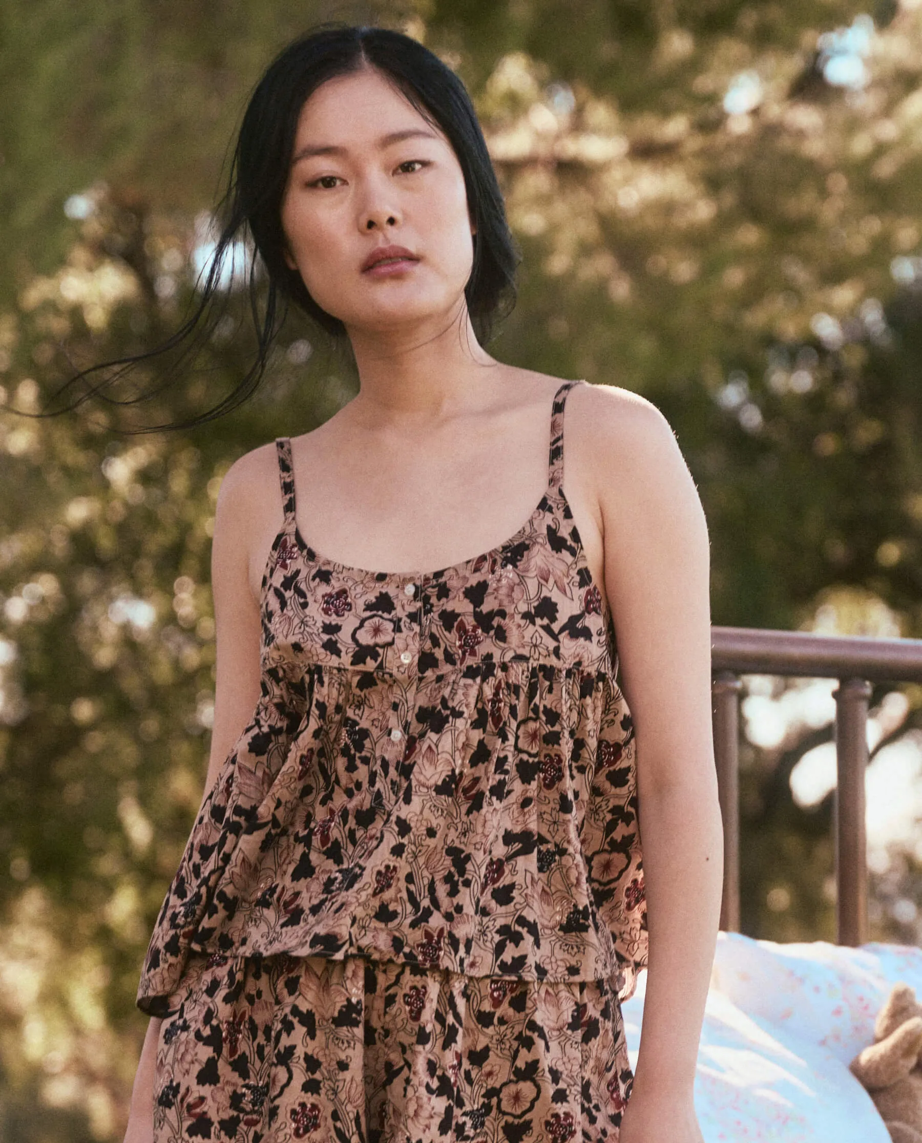 The Nightime Cami. -- Canyon Floral sold by THE GREAT. product image thumbnail 3