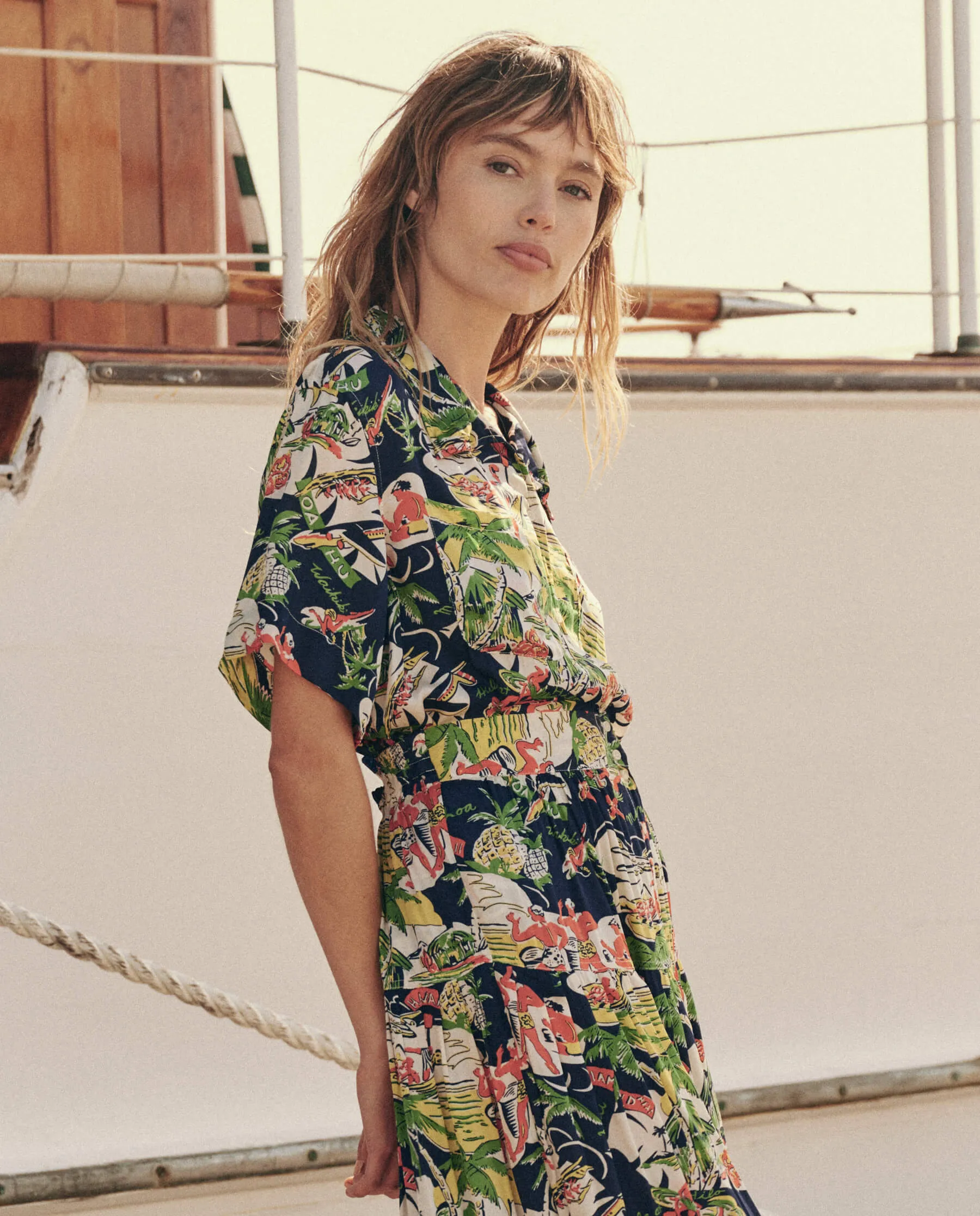 The Bowling Shirt. -- Surfjack Print sold by THE GREAT. product image thumbnail 4