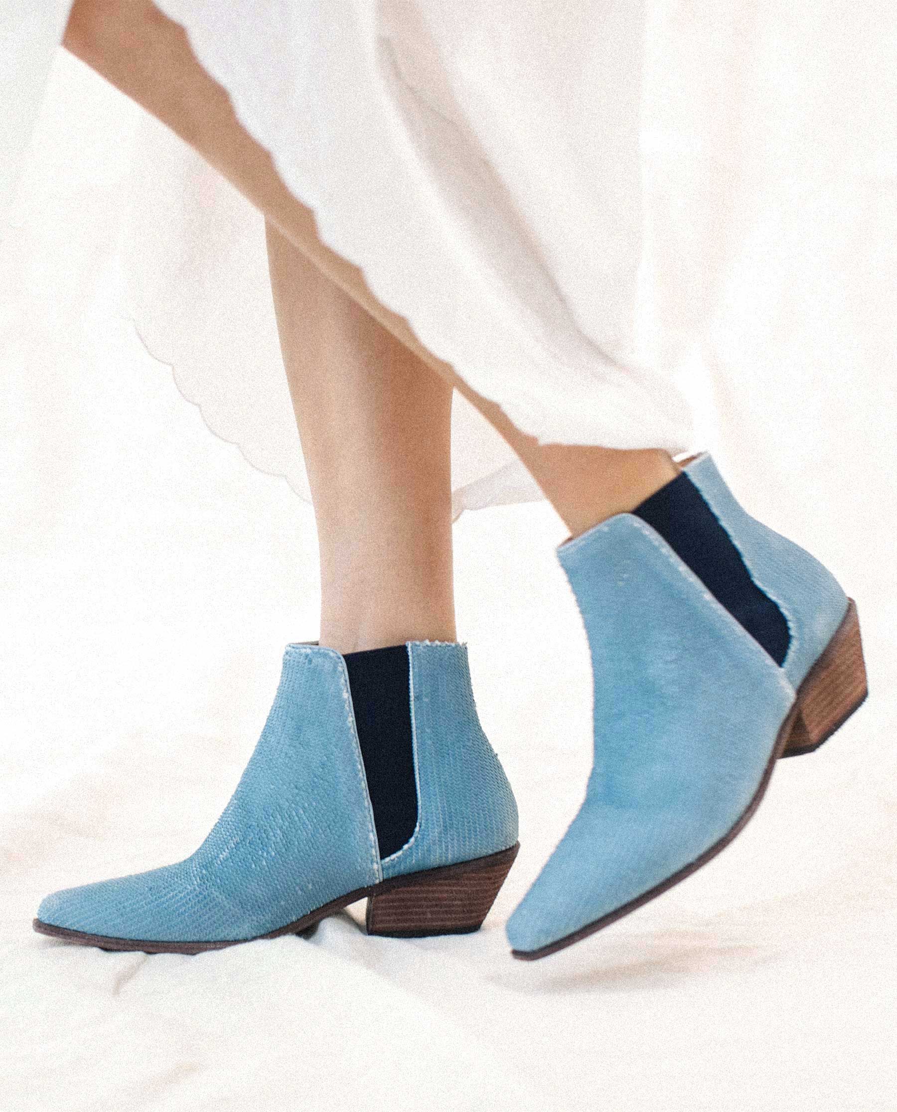 The Gaucho Boot. -- BLUE JEAN sold by THE GREAT. product image thumbnail 3