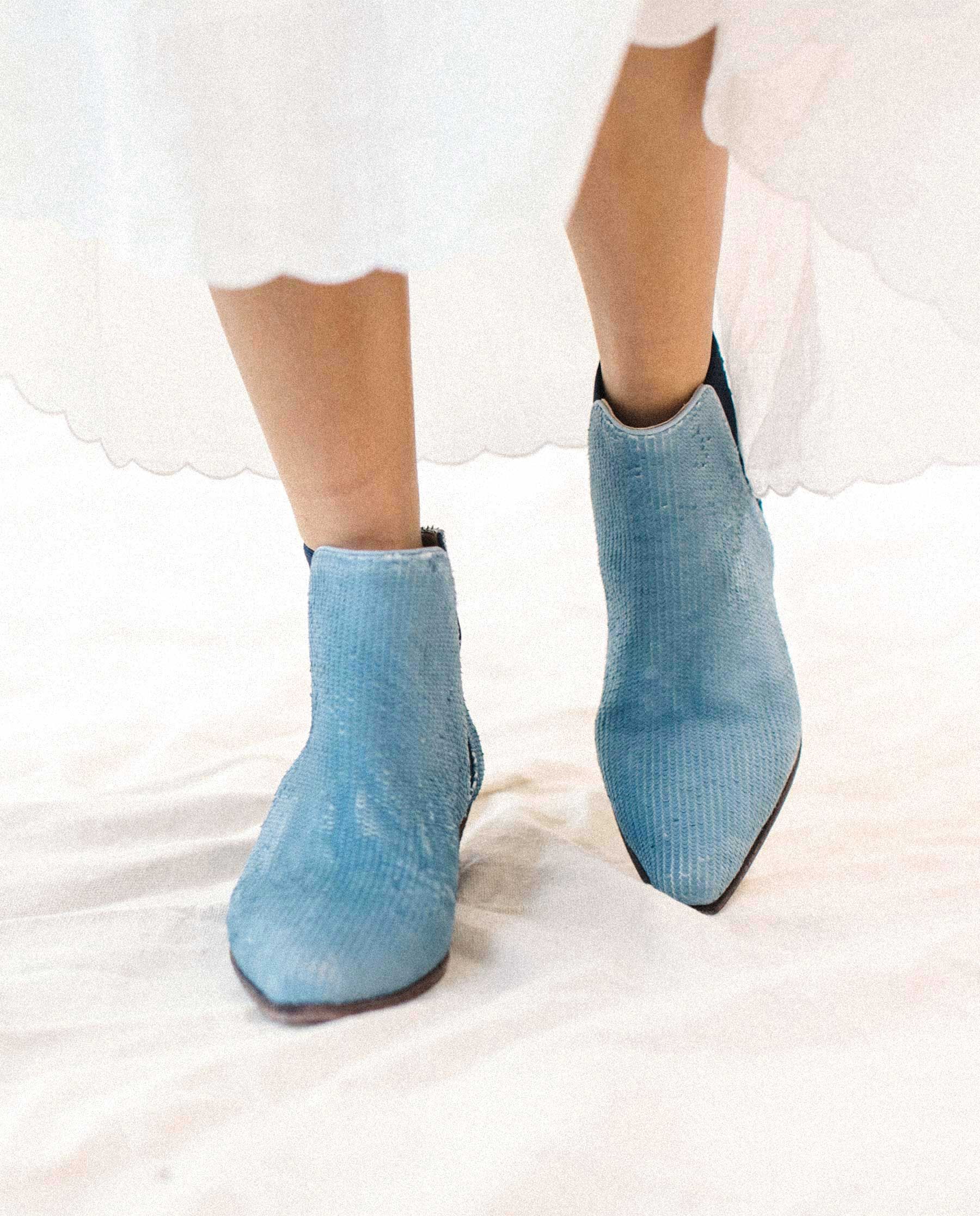 The Gaucho Boot. -- BLUE JEAN sold by THE GREAT. product image thumbnail 2