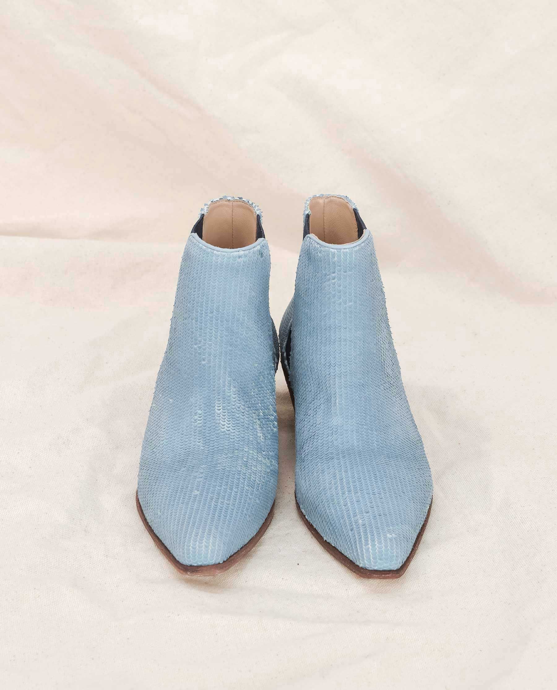 The Gaucho Boot. -- BLUE JEAN sold by THE GREAT. product image thumbnail 4