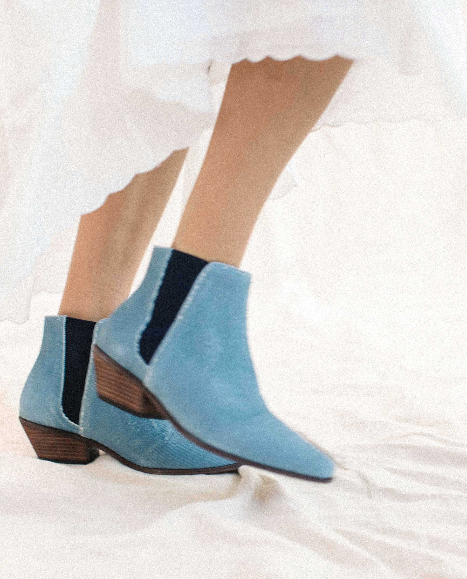 The Gaucho Boot. -- BLUE JEAN sold by THE GREAT.