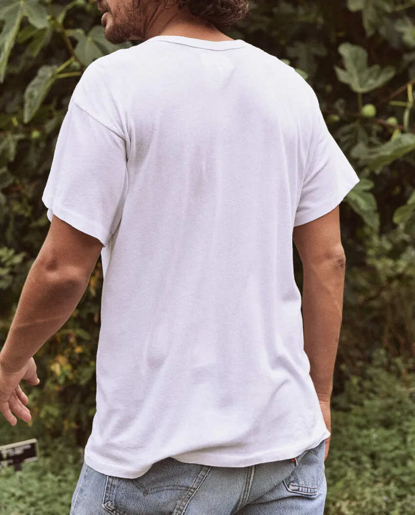 The Men's Boxy Crew. -- TRUE WHITE sold by THE GREAT. product image thumbnail 2