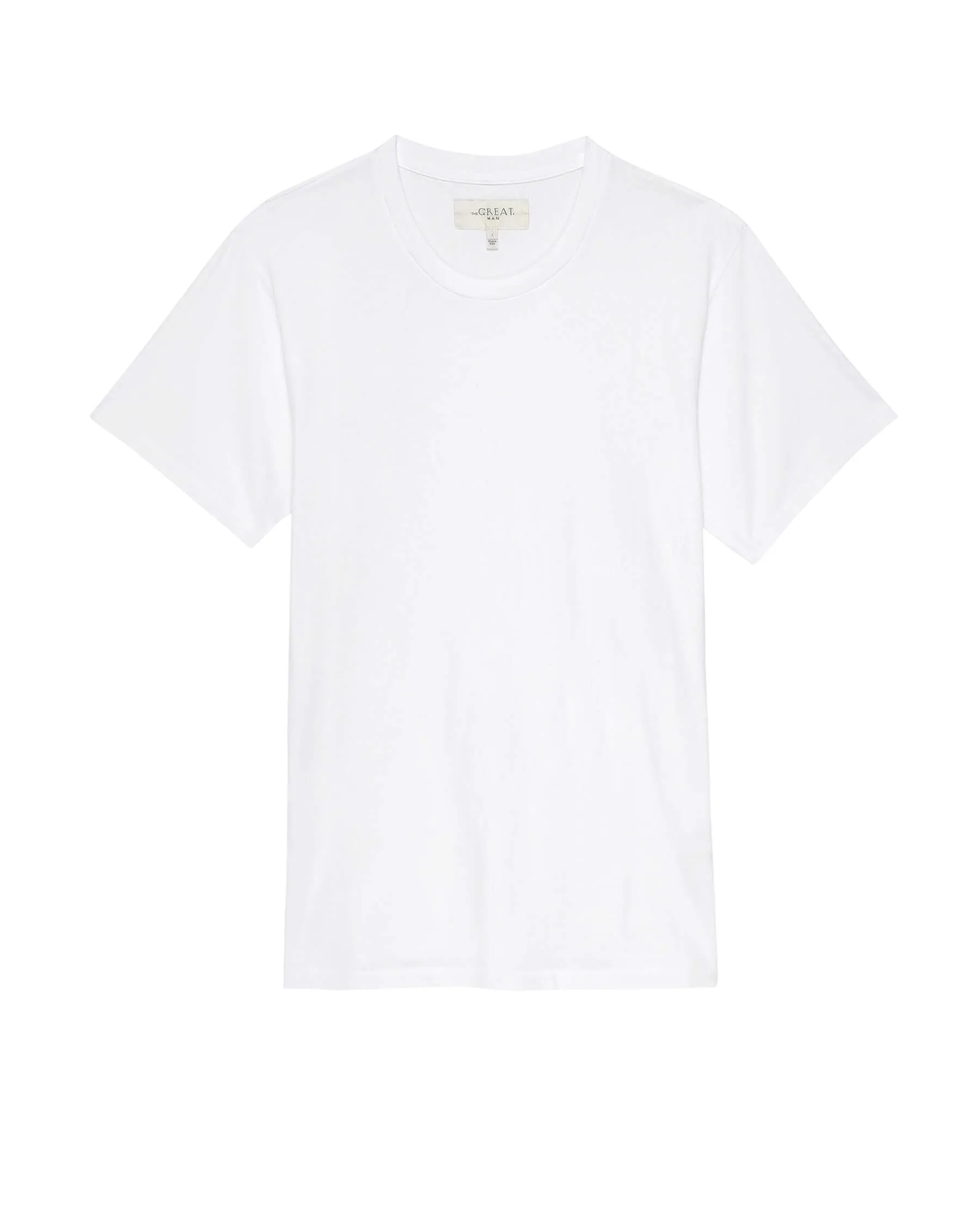 The Men's Boxy Crew. -- TRUE WHITE sold by THE GREAT. product image thumbnail 5