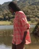 The Wrangler Top. -- Yellowstone Plaid sold by THE GREAT.