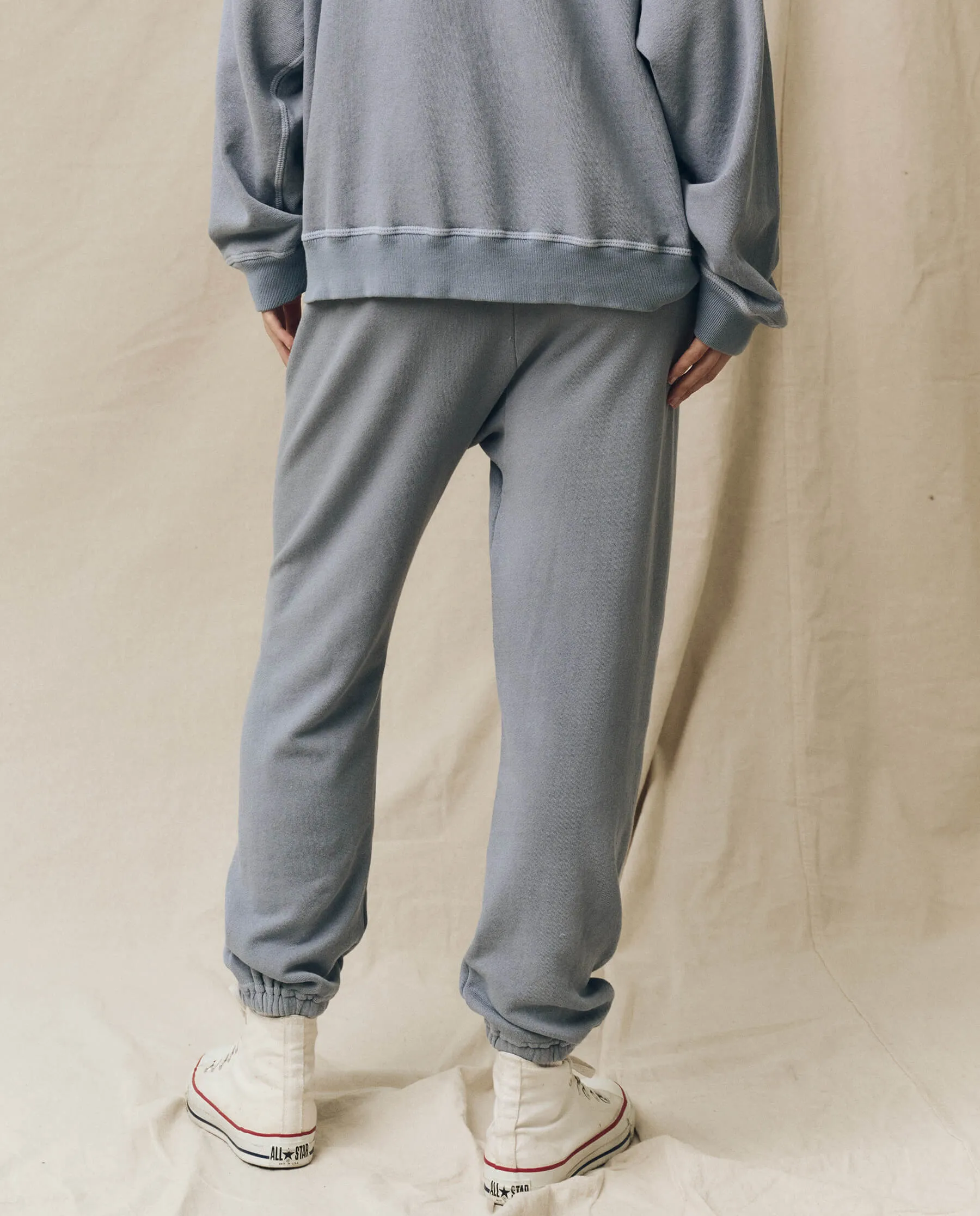The Stadium Sweatpant. Solid -- Big Sky sold by THE GREAT. product image thumbnail 2