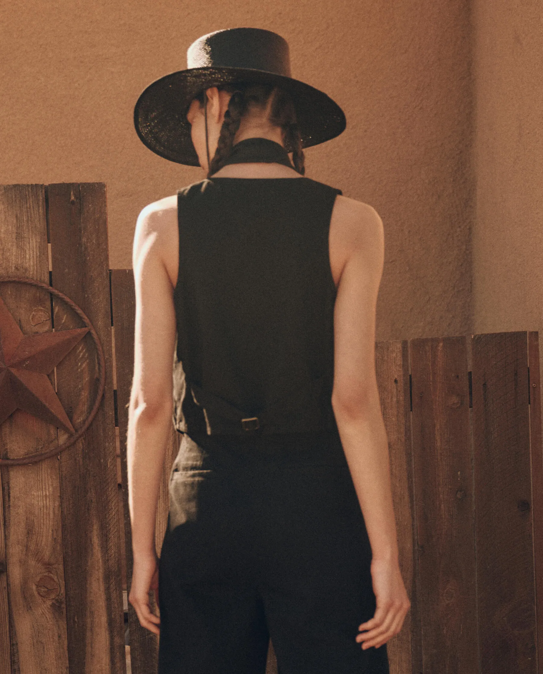 The Suit Vest. -- Black sold by THE GREAT. product image thumbnail 2