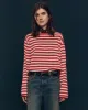 The Sailor Sweater. -- Maple Stripe sold by THE GREAT.