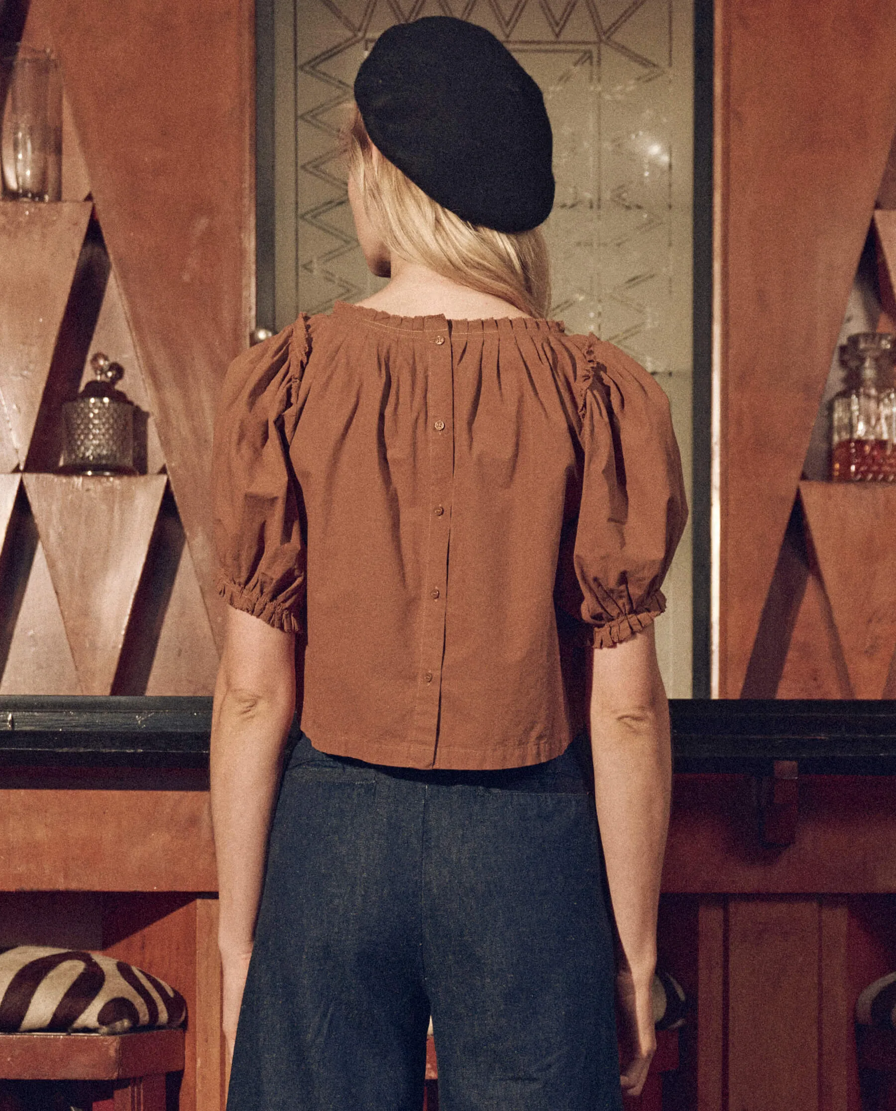 The Hills Top. -- Suntan sold by THE GREAT. product image thumbnail 3