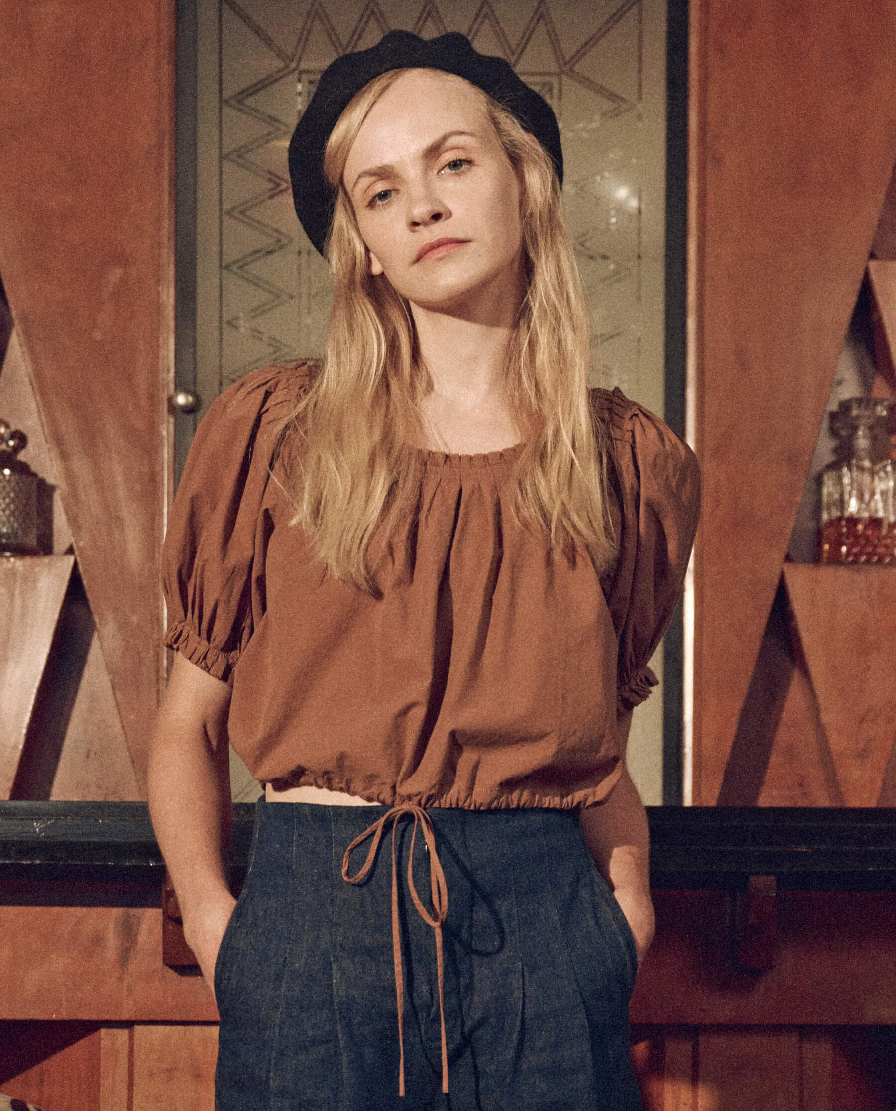 The Hills Top. -- Suntan sold by THE GREAT. product image thumbnail 2