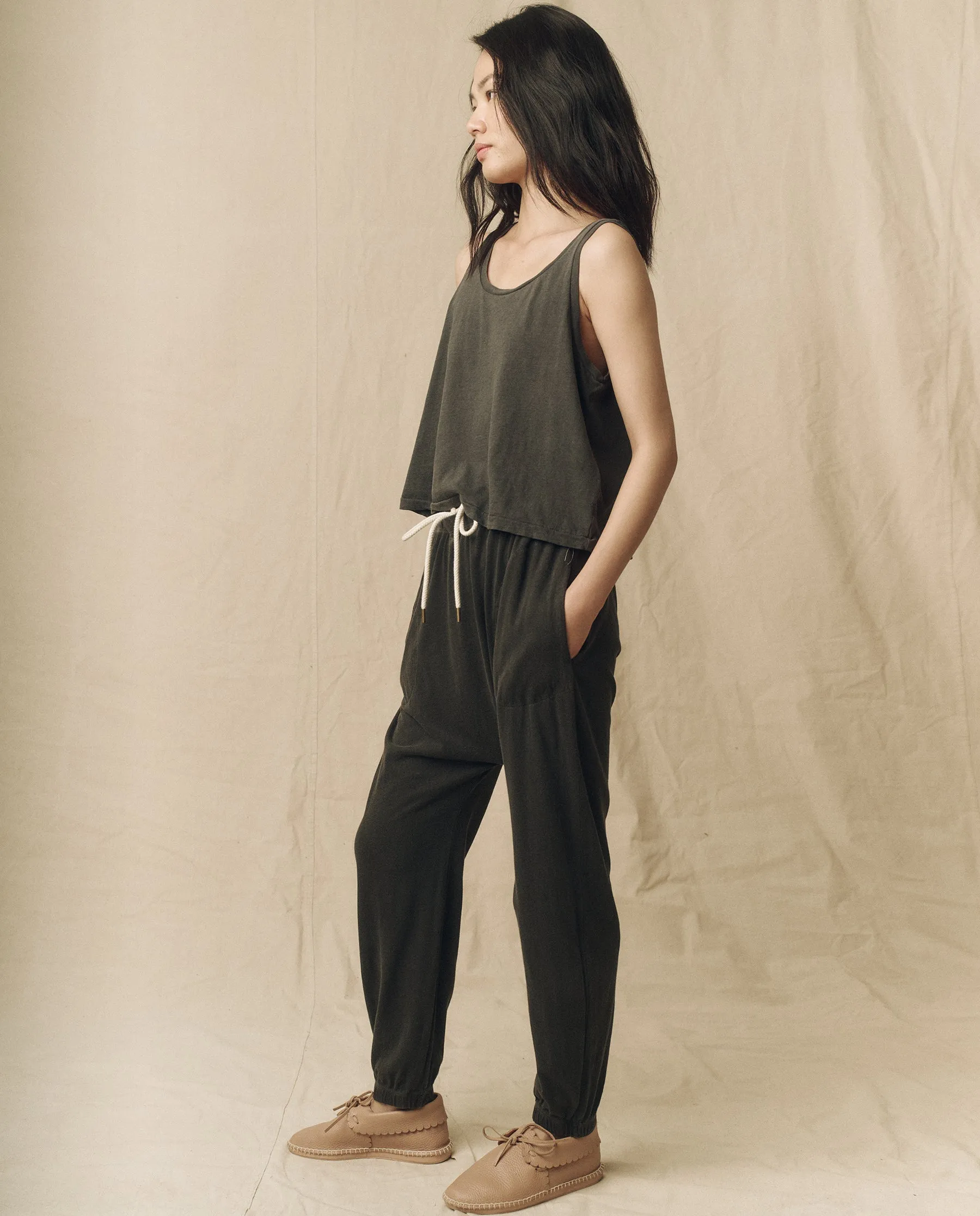 The Sport Tank. -- Washed Black sold by THE GREAT. product image thumbnail 4