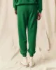 The Cropped Sweatpant. Solid -- Holly Leaf sold by THE GREAT.