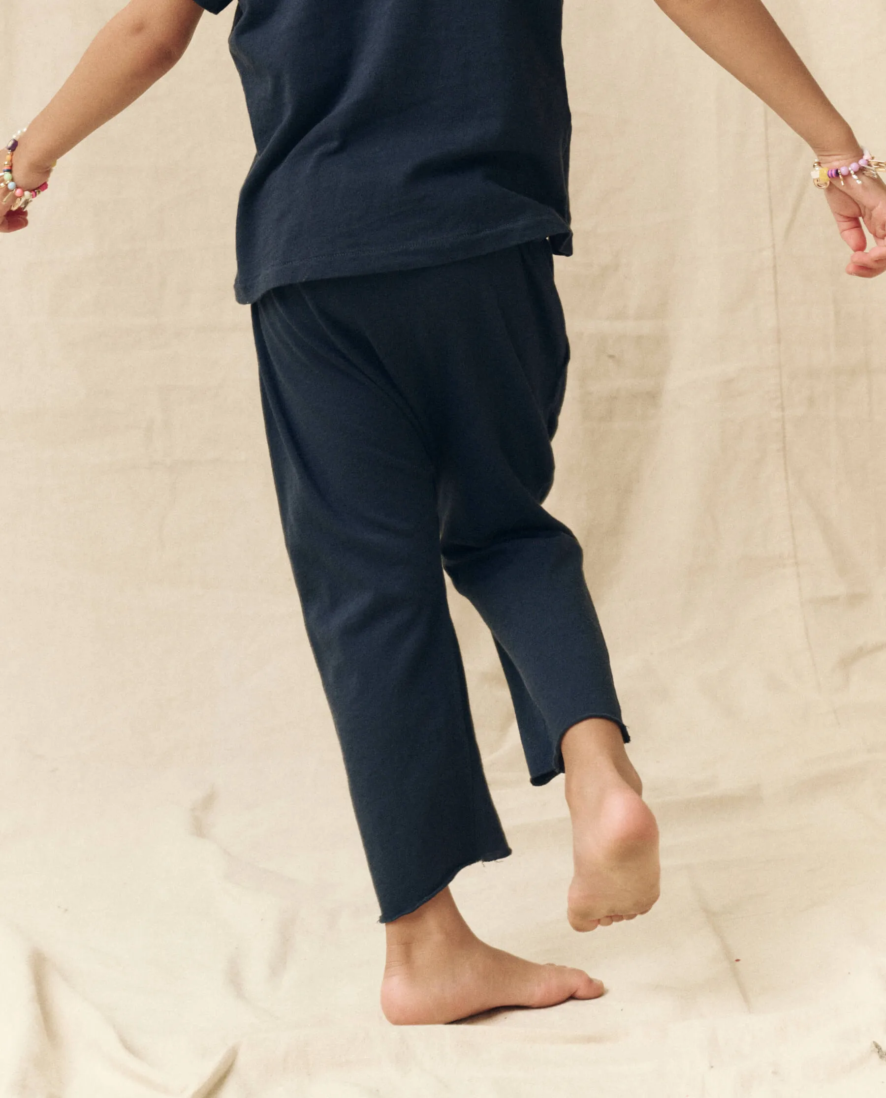 The Little Jersey Crop. -- True Navy sold by THE GREAT. product image thumbnail 3