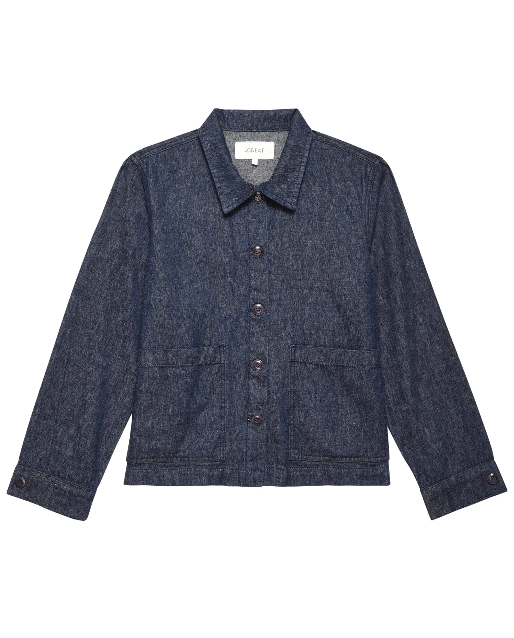 The Chore Jacket. -- Rinse Wash sold by THE GREAT. product image thumbnail 4