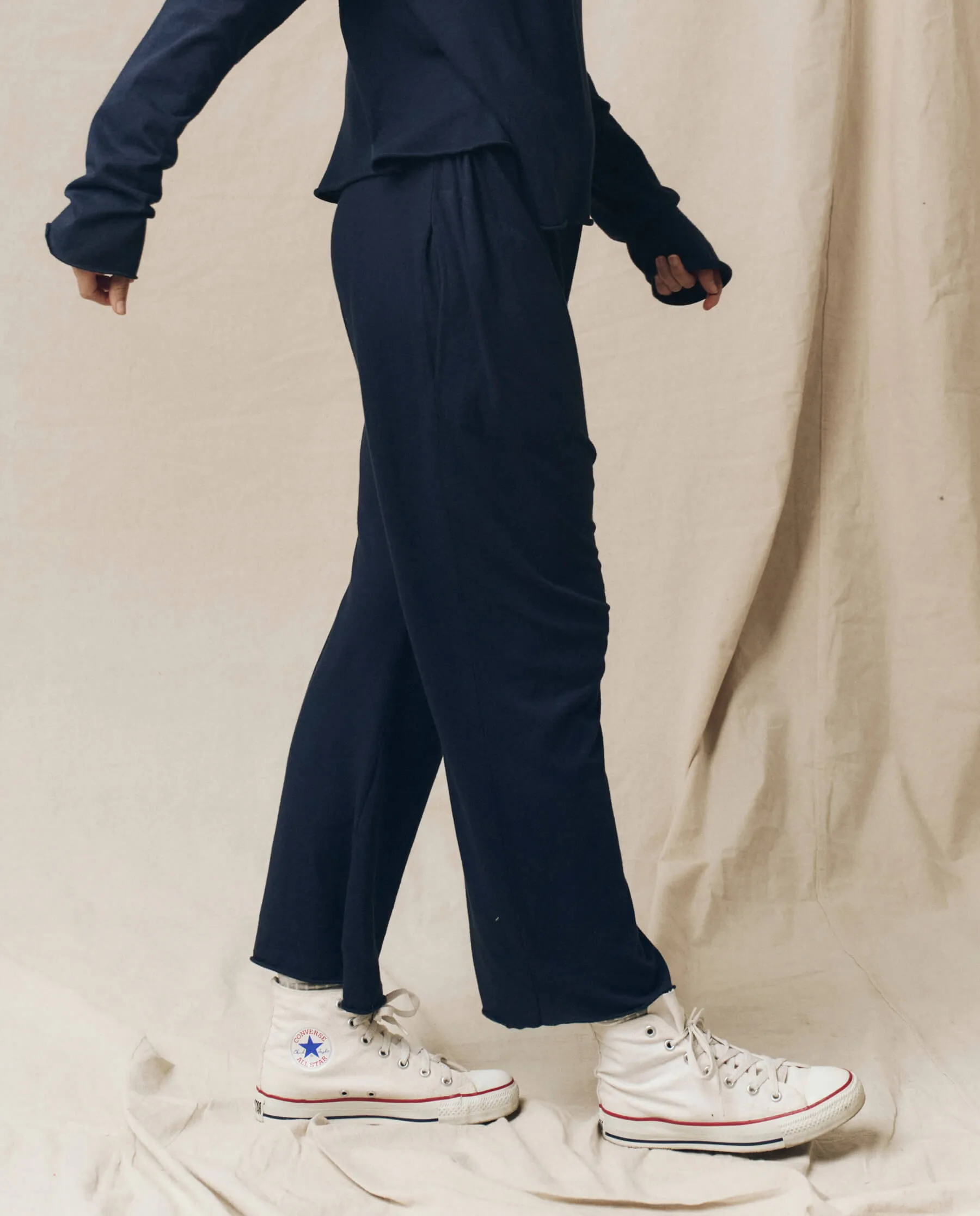 The Jersey Crop. -- True Navy sold by THE GREAT. product image thumbnail 3